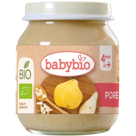 Deser z gruszki od 4 miesiąca bezglutenowy 130 g BIO Babybio cena 7,19zł