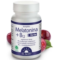 Dr jacobs Melatonina + B12 forte 90 tabletek