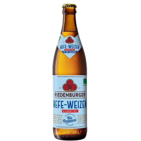 Piwo bezalkoholowe pszeniczne 500 ml BIO Riedenburger cena 11,25zł