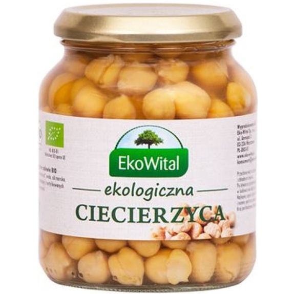 Ciecierzyca w zalewie 350 g / 215 g BIO Eko-Wital cena €1,88