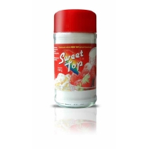 Słodzik puder sweet top czerwony150 g Domos