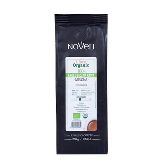 Kawa mielona I love organic 250 g BIO Cafes Novell cena €5,67