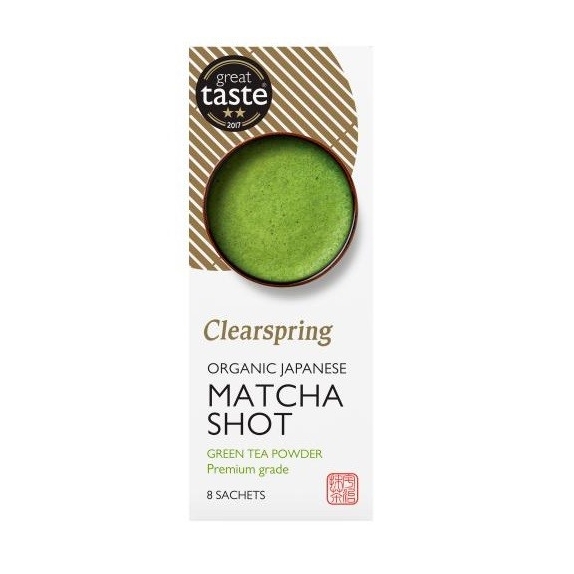 Matcha japońska premium grade (sproszkowana) 8 x 1 g BIO Clearspring cena 37,75zł