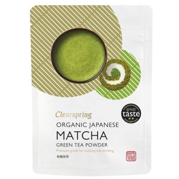 Matcha japońska premium grade (sproszkowana) 40g BIO Clearspring cena 19,78$