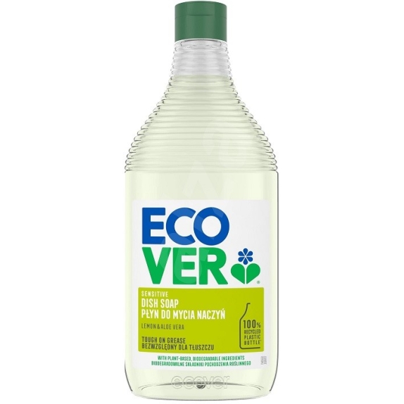 Ecover płyn do mycia naczyń  lemon & aloe vera 450 ml cena 7,95zł