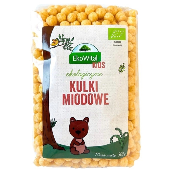 Kulki miodowe 300 g BIO Eko-Wital cena 9,45zł