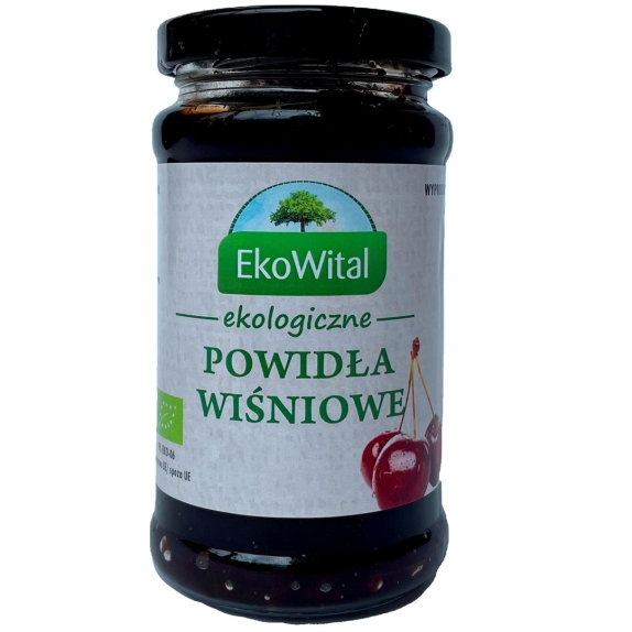 Powidła wiśniowe 250 g BIO Eko-Wital cena 12,65zł