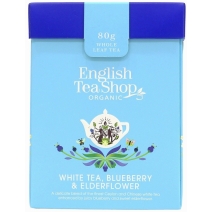 Herbata biała sypana z dzikim bzem i borówką 80 g BIO English tea