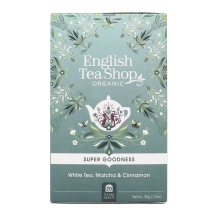 Herbata biała z cynamonem,matcha i imbirem 20 saszetek x 1,75 g 35 g BIO English tea