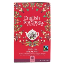 Herbata english breakfast 20 saszetek x 2,5g (50g) BIO English tea