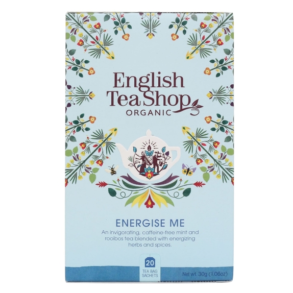 Herbata energise me 20 saszetek x 1,5g (30 g) BIO English tea cena 13,29zł