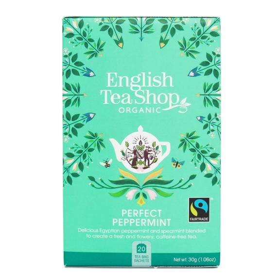 Herbata miętowa 20 saszetek x 1,5g (30 g) BIO English tea cena 13,29zł