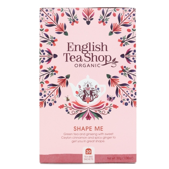 Herbata Shape me 20 saszetek x 1,5g (30 g) BIO English tea cena 14,59zł
