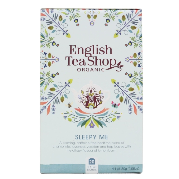 Herbata ziołowa sleepy me 20 saszetek x 1,5g (30 g) BIO English tea cena 13,79zł