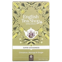 Herbata ziołowa z cynamonem, moringą i imbirem 20 saszetek x 1,75g (35 g) BIO English tea