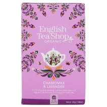 Herbata ziołowa z rumianekiem i lawendą 20 saszetek x 1,5g (30 g) BIO English tea