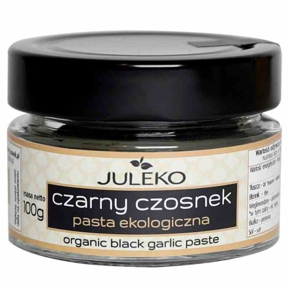 Czarny czosnek pasta 100 g BIO Juleko cena 34,65zł