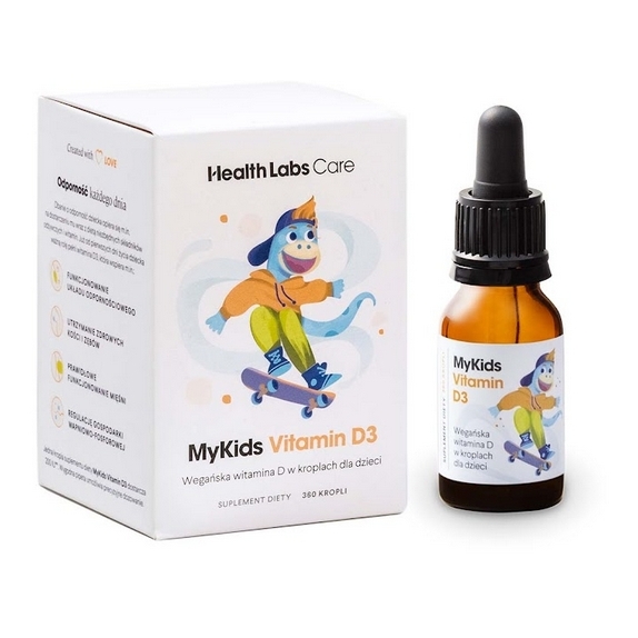 Health Labs MyKids Vitamin D3 dla dzieci 9,7ml cena 49,70zł