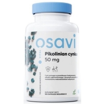 Osavi Pikolinian Cynku 50 mg 180 kapsułek PROMOCJA! cena 71,00zł
