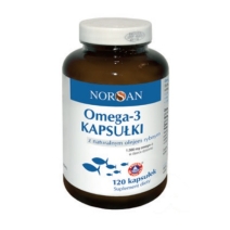 Norsan Omega-3 (1500 mg) 120 kapsułek 