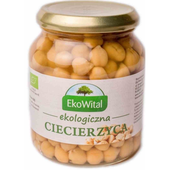 Ciecierzyca w zalewie 680 g (415 g) BIO Eko-Wital cena 14,79zł