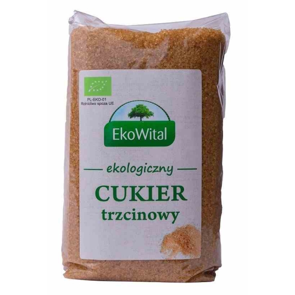 Cukier trzcinowy 1 kg BIO Eko-Wital cena 13,69zł