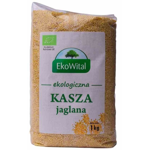 Kasza jaglana 1 kg BIO Eko-Wital  cena 10,59zł