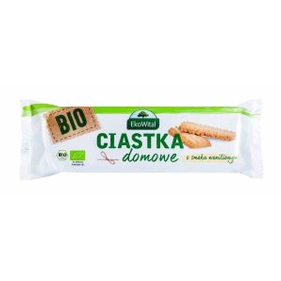 Kruche ciastka domowe o smaku waniliowym 150 g BIO Eko-Wital cena 5,39zł