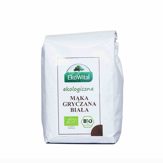 Mąka gryczana biała 500 g BIO Eko-Wital cena €2,28