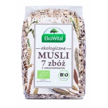 Musli 7 zbóż z amarantusem 300 g BIO Eko-Wital