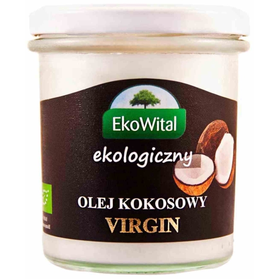 Olej kokosowy virgin 240 g BIO Eko-Wital cena 17,25zł