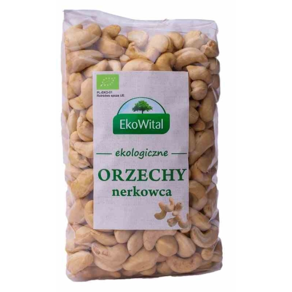 Orzechy nerkowca 500 g BIO Eko-Wital cena 41,55zł