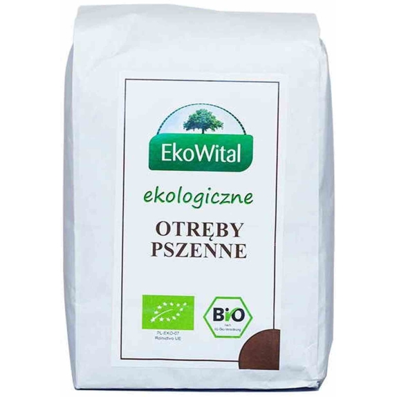 Otręby pszenne 500 g BIO Eko-Wital cena 3,89zł