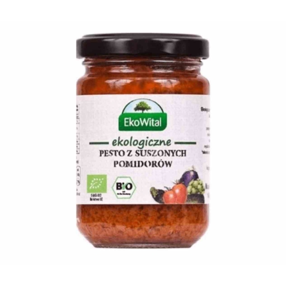 Pesto z pomidorów susz 140g BIO Eko-Wital cena 3,35$