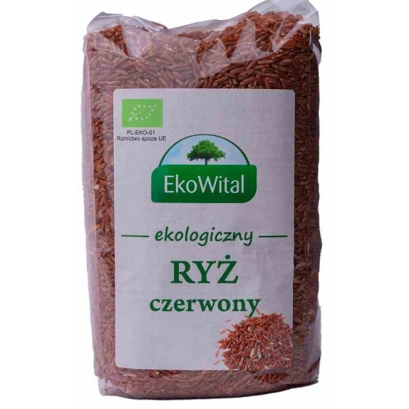 Ryż czerwony 1 kg BIO Eko-Wital cena 5,48$