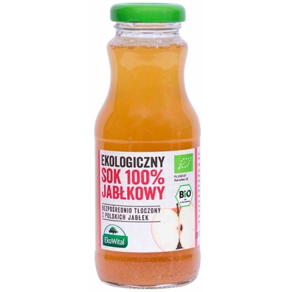 Sok jabłkowy 100 % 250 ml BIO Eko-Wital cena 5,39zł