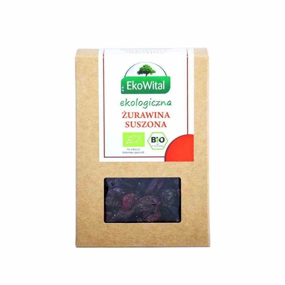 Żurawina suszona 125 g BIO Eko-Wital cena 10,25zł