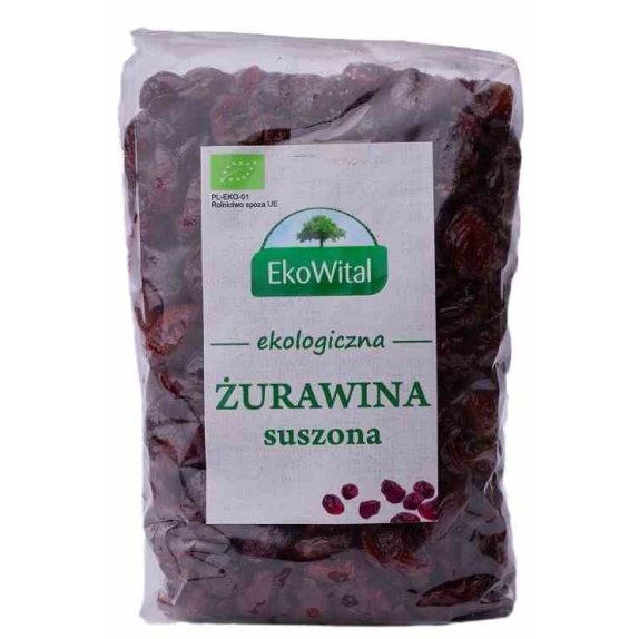 Żurawina suszona 500 g BIO Eko-Wital cena 34,89zł