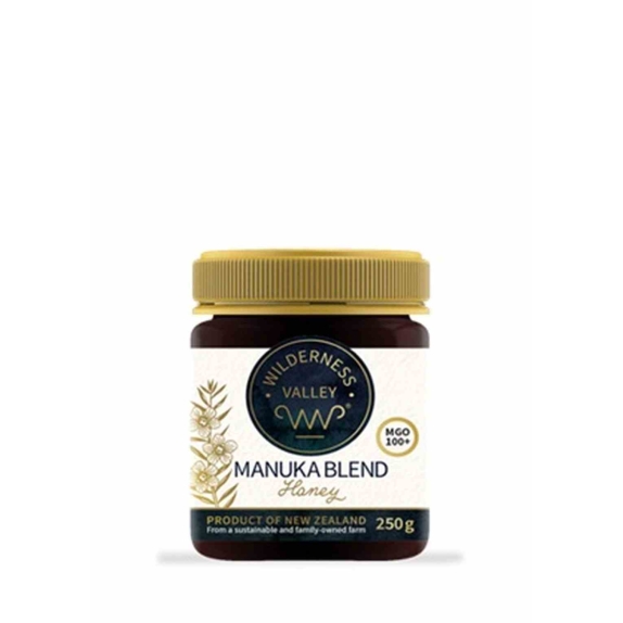Miód Manuka wielokwiatowy MGO 100+ 250 g Wilderness Valley cena €18,55
