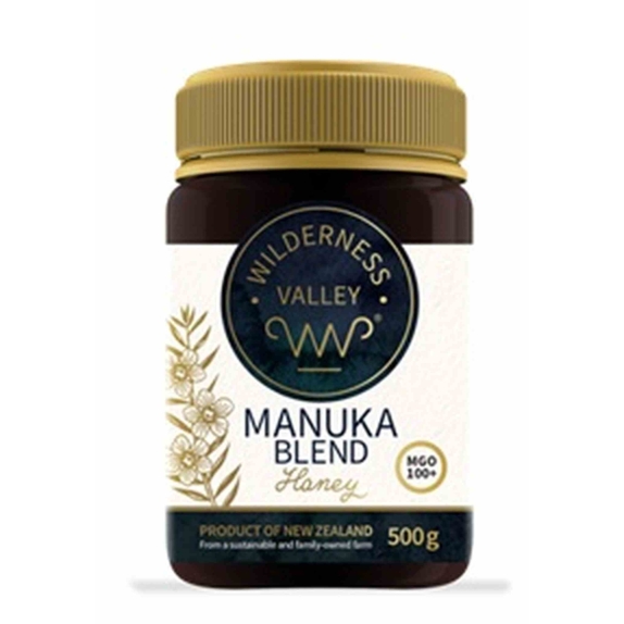Miód Manuka wielokwiatowy MGO 100+ 500 g Wilderness Valley cena 124,09zł