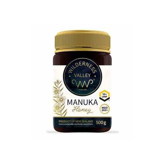 Miód Manuka UMF 10+ MGO 263+ 500 g Wilderness Valley cena 208,69zł