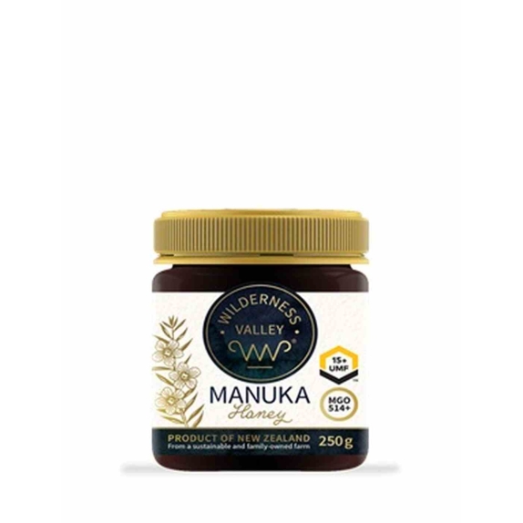 Miód Manuka UMF 15+ MGO 514+ 250 g Wilderness Valley cena 209,75zł