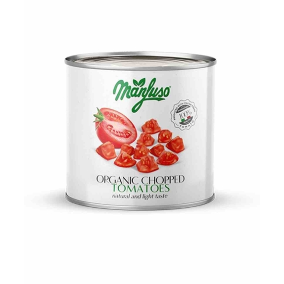 Pomidory w kawałkach 2,5 kg BIO Manfuso cena 31,59zł