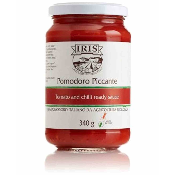 Sos pomidorowy pikantny 340 g BIO Iris cena 8,25zł