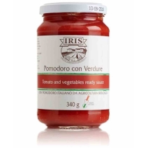 Sos pomidorowy z warzywami 340 g BIO Iris