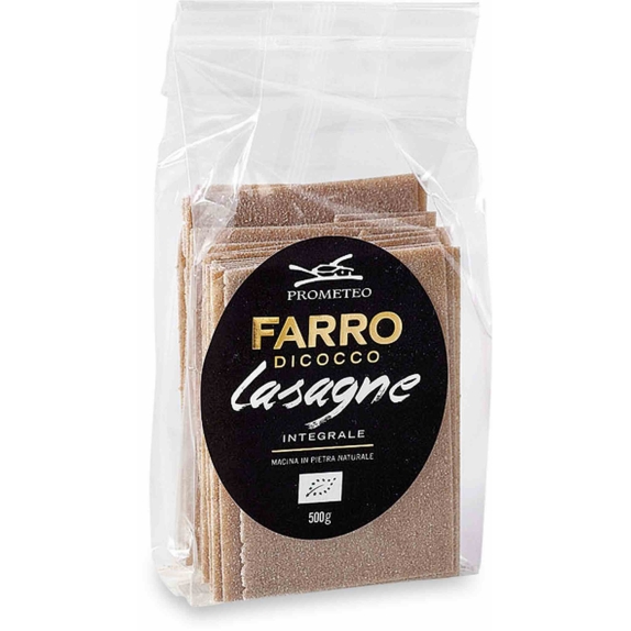 Makaron lasagne pełnoziarnista 500 g BIO Ecor cena 33,59zł