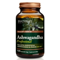 Ashwaganha 550 mg 120 kapsułek DoctorLife