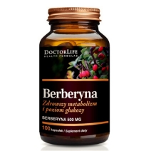 Berberyna 500 mg 100 kapsułek DoctorLife