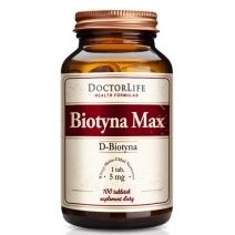 Biotyna Max 100 tabletek DoctorLife