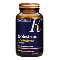 DoctorLife Kolostrum z laktoferyną 100 g 